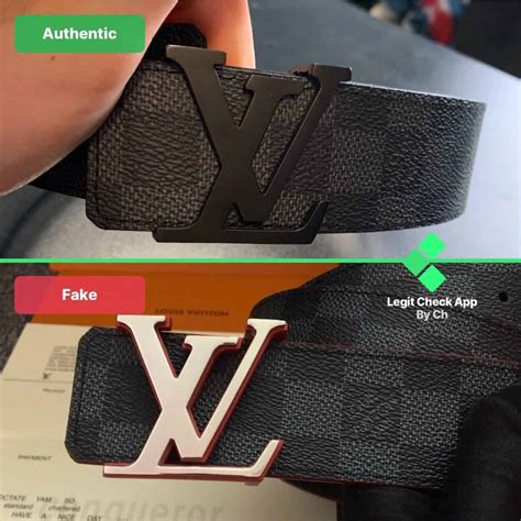 fake supreme louis vuitton belt vs real|counterfeit louis vuitton belts.